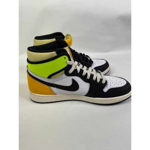 Mens Air Jordan 1 Retro High OG Volt Gold 555088-118 Adult Unisex Sneakers Sz 10 - Picture 9 of 11